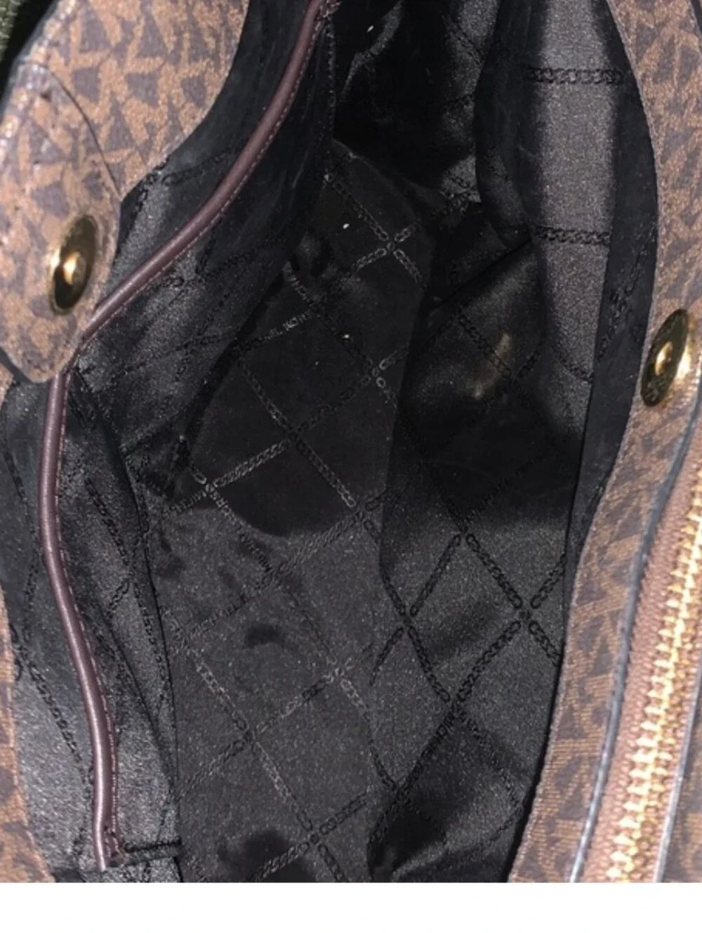 Michael Kors Austin Large Pebbled Leather Satchel- EUC